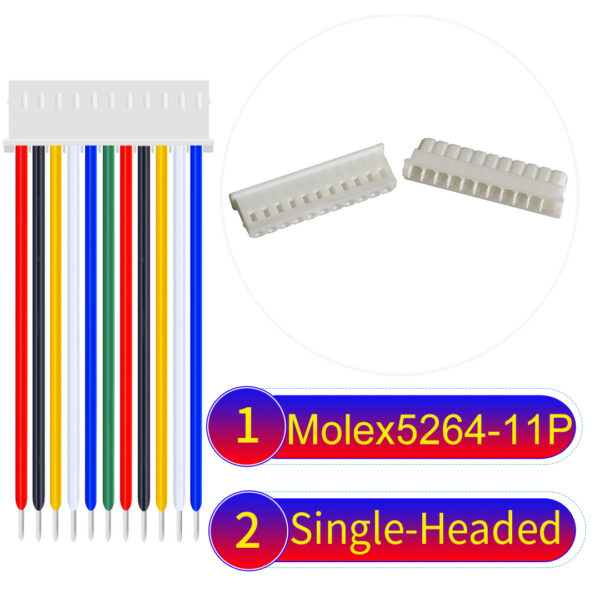 Molex KK 2.54mm MX5264 11Pin Single-Headed Cable