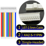 JST 2.5mm XA 11Pin Single-Headed Cable