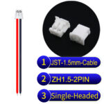 JST ZH1.5 2Pin Single-Headed Cable