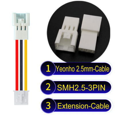 yeonho SMH250 3Pin Male Female Extension Cable