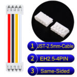 JST EH2.5 4-Pin Same-Side-Head 2.5mm PVC Cable