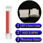 JST 2.5mm XA 4Pin Reverse-Side-Head Cable