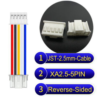 JST 2.5mm XA 5Pin Reverse-Side-Head Cable