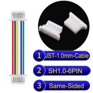 JST SH1.0 6Pin Same-Side-Head Cable