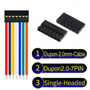 Dupont 2.0mm 7Pin Single-Headed Cable