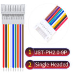JST PH2.0 9Pin Female Single-Headed Cable