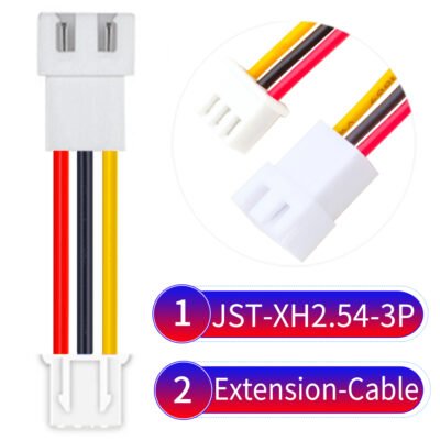 JST XH 3Pin Male Female Extension Cable