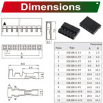 Dupon 2.0mm housing 2P 3P 4P 5P 6P 7P 8P 9P 10P 12P