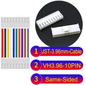 JST VH 10Pin Same-Side-Head Cable