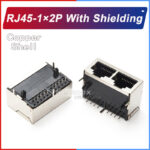 RJ45-1×2P With Shielding Ethernet Connector for reliable networks