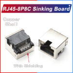 RJ45-8P8C Sinking Board Ethernet Connector for reliable networks