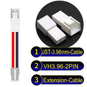 JST VH 2Pin Male Female Extension Cable