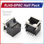 RJ45-8P8C Half Pack Ethernet Connector for Fast Networking