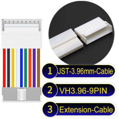JST VH 9Pin Male Female Extension Cable