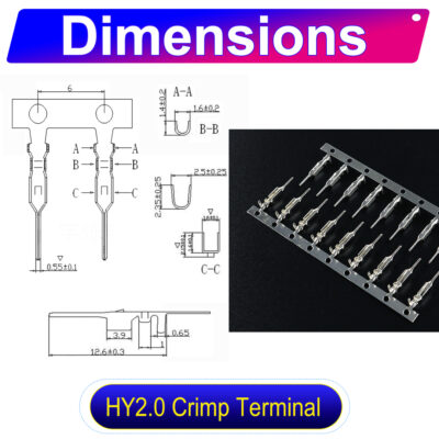 JST HY 2.0mm female Crimp Terminal