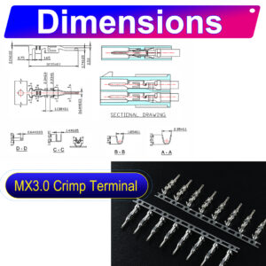 Molex Micro-Fit 3.0 3.0mm female Crimp Terminal