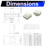 JST VHR3.96 3.96mm Male Housing 2P 3P 4P 5P 6P 7P 8P 9P 10P 12P
