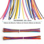 20AWG Stranded Hookup Wire 200Pcs 20 Gauge Tinned Copper Wire PVC 2
