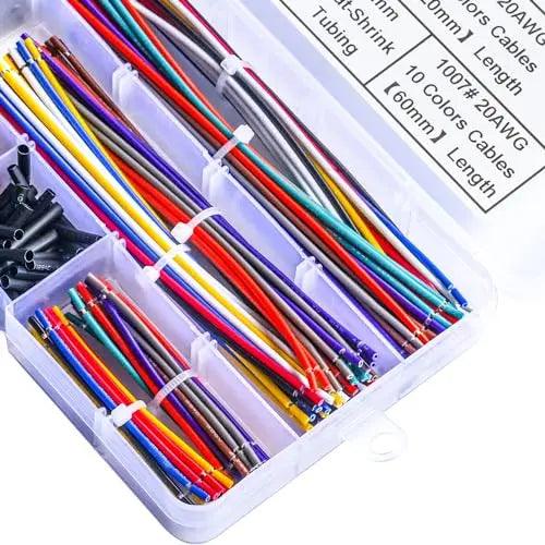 20AWG Stranded Hookup Wire 200Pcs 20 Gauge Tinned Copper Wire PVC 5