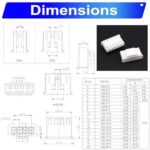 JST XHS Single Row Female Connectors Kit-3