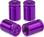 4PCS Bullet Shell Tire Valve Stem Caps, Aluminum Alloy Car Air Stem Cap for Cars, SUV, Trucks, Bikes, Motorcycles, Bicycles - Image 10
