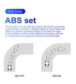 P32 Turbo Racing 91803G-C 2.4G 4CH VT system LCD Display Radio Transmitter Remote Controller with Receiver for RC Car Boat - Image 13