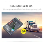 G.T.Power Container Truck Lighting And Voice Vibration System PRO With 60A ESC Output For RC Car Accessories Parts - Image 5