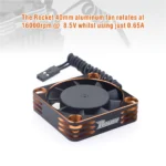 Rocket 25mm 30mm 35mm 40mm 50mm Metal Motor Cooling Fan Fan Heat Sink Fan Cover for 1/10 1/8 1/5 1/12 RC Car Brushless Motor ESC - Image 33