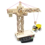 Remote Control Tower Crane Lifting Crane Diy Models & Building Toy Science &Education Model Toy For Children Gift Toy - Image 7