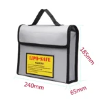 Fireproof Waterproof Lipo Battery Explosion Proof Safety Bag Fire Resistant for Lipo Battery FPV Racing Drone RC Model - Image 12