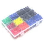 530/560/580/850pcs Thermoresistant tube heat shrink tubing, Insulation Sleeving Polyolefin 2:1 Shrink wrapping Assorted box kit - Image 23