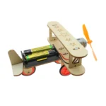 Wooden DIY Airplane Kids Puzzles Helicopter School Projects Experiment Kits Science Toys For Children Education - Image 4