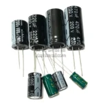 200v 22uf 33uf 47uf 68uf 100uf 220uf 330uf 470uf  Aluminum Electrolytic Capacitors 200wv 200vdc 220v100uf 200v220uf 200v330uf