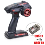 RC CH6G CH6 CH5 CH4 2.4G 4CH 5CH 6CH Transmitter w/ X6FG Gyro Receiver 2.4G Remote Control for 1/10 1/8 RC Car Boat Tank Crawler - Image 6