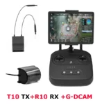 Skydroid T10 Remote Control w/Mini Camera 10km Digital Map Transmission with R10 Reciever 4 in 1 for Plant Protection Machine - Image 11