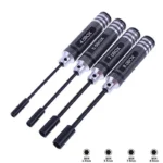 4Pcs 4.0 5.5 7.0 8.0 Hex Driver Set Allen Screwdriver RC Tools Flat Head Hexagon Screw Drivers Wrench Tool Kit for RC Quadcopter - Image 2