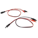 DC Male/Female Jack Connector Alligator Clips Crocodile Wire 12V Power Cable To 2 Alligator Clip Connected Voltage 5.5*2.1mm - Image 4