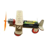 Wooden DIY Airplane Kids Puzzles Helicopter School Projects Experiment Kits Science Toys For Children Education - Image 5