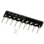 10pcs 10PIN 2.54mm Exclusion Network Resistor Array 1K/2K2/3.3K/4.7K/5K1/10K  A102J A222J A332J A472J A512J A103J  A473J A104J - Image 5