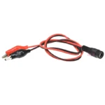 DC Male/Female Jack Connector Alligator Clips Crocodile Wire 12V Power Cable To 2 Alligator Clip Connected Voltage 5.5*2.1mm - Image 3