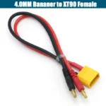 Imax B6 Charge Line 4.0mm Banana Plug to T Plug EC3 EC5 XT30 XT60 XT90 MPX TRX AS150  With Silicone Cable 30CM for Rc Lipo Batte - Image 23