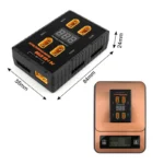 High Quality P4 1-6S XT30 / P4M 1-6S XT60 Plug Parallel Charging Board Support 40A Input 4 Channels Output for Rc Battery - Image 6