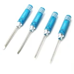 RC Tools 4 pcs hex screw driver set titanium plating hardened 3.0 4.0 5.0 6.0mm screwdriver For Rc helicopter Rc toys (1 set) - Image 5