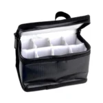 155x115x90mm Fireproof Explosion-Proof Safety Bag Built-in 8 Compartments for RC Model Airplane Helicopter FPV Drone Batteries - Image 3