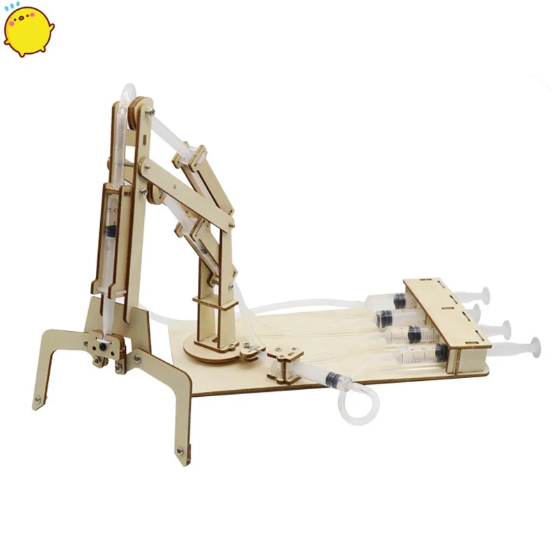 H41d3e1937f6e49c983080c0df19c26e70.webp Hydraulic Mechanical Arm Diy Models & Building Toy Science &Education Model Toy For Children Gift Toy - Image 1