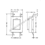2PCS SMD ED8 Audio 600: 600 1: 1 Nickel Steel Transformer - Image 5