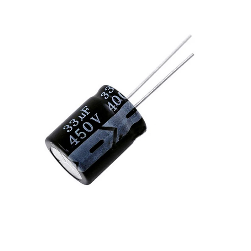 450V33uf 16x25mm Aluminum Electrolytic Capacitor 33uf 450v 450v33mf 33mf450v 450v33MFD 33mf 33MFD 450Volt 450wv 450vdc 450v 33uf