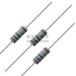2W Wirewound Fuse Resistance Accuracy 3W 5% 0.1R 0.15R 0.22R 0.33R 0.47R 0.5R 1R 2.2R 3.3R 4.7R  0.1 0.15 0.22 0.33 Ohm Ω - Image 3