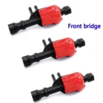 Front & Rear Alloy Metal Axle Shell Axle Housing 300g for 1/10 RC Crawler Traxxas TRX-4 & TRX4 Bronco Upgrade Parts - Image 2