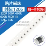 100pcs 1206 SMD Multilayer Chip Ferrite Beads 60R 80R 100R 120R 150R 180R 220R 300R470R 600R 750R 1000R 1200R 1500R 25% - Image 2